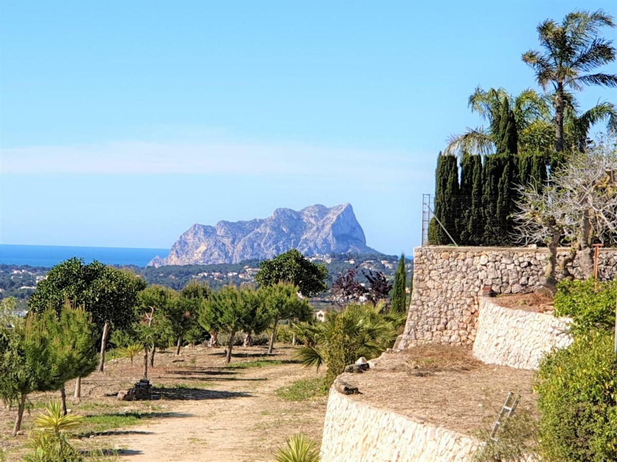 Appartement Moraira Zeezicht Benitatxell Exterior foto